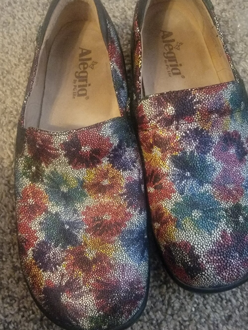 Alegria Bloomies Clog 39 9